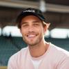 imageDALIX Coach Embroidered Sports League Baseball Cap Adjustable Dad Hat MensBlack