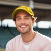 imageDALIX Coach Embroidered Sports League Baseball Cap Adjustable Dad Hat MensGold