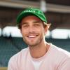 imageDALIX Coach Embroidered Sports League Baseball Cap Adjustable Dad Hat MensKelly Green