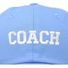 imageDALIX Coach Embroidered Sports League Baseball Cap Adjustable Dad Hat MensLight Blue