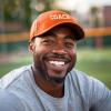 imageDALIX Coach Embroidered Sports League Baseball Cap Adjustable Dad Hat MensOrange