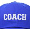 imageDALIX Coach Embroidered Sports League Baseball Cap Adjustable Dad Hat MensRoyal Blue