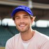 imageDALIX Coach Embroidered Sports League Baseball Cap Adjustable Dad Hat MensRoyal Blue
