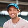 imageDALIX Coach Embroidered Sports League Baseball Cap Adjustable Dad Hat MensTeal