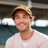 imageDALIX Coach Embroidered Sports League Baseball Cap Adjustable Dad Hat MensWashed Gold