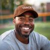 imageDALIX Coach Embroidered Sports League Baseball Cap Adjustable Dad Hat MensWashed Orange