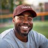 imageDALIX Coach Embroidered Sports League Baseball Cap Adjustable Dad Hat MensWashed Red