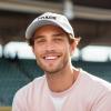 imageDALIX Coach Embroidered Sports League Baseball Cap Adjustable Dad Hat MensWhite
