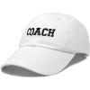 imageDALIX Coach Embroidered Sports League Baseball Cap Adjustable Dad Hat MensWhite