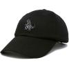 imageDALIX Giant Lizard Kaiju Embroidered Cotton Dad Hat Baseball Cap Adjustable Glow in The Dark MensBlack