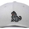 imageDALIX Giant Lizard Kaiju Embroidered Cotton Dad Hat Baseball Cap Adjustable Glow in The Dark MensGray