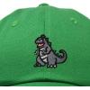 imageDALIX Giant Lizard Kaiju Embroidered Cotton Dad Hat Baseball Cap Adjustable Glow in The Dark MensKelly Green