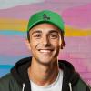 imageDALIX Giant Lizard Kaiju Embroidered Cotton Dad Hat Baseball Cap Adjustable Glow in The Dark MensKelly Green