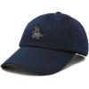 imageDALIX Giant Lizard Kaiju Embroidered Cotton Dad Hat Baseball Cap Adjustable Glow in The Dark MensNavy Blue