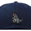 imageDALIX Giant Lizard Kaiju Embroidered Cotton Dad Hat Baseball Cap Adjustable Glow in The Dark MensNavy Blue