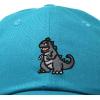 imageDALIX Giant Lizard Kaiju Embroidered Cotton Dad Hat Baseball Cap Adjustable Glow in The Dark MensTeal