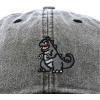 imageDALIX Giant Lizard Kaiju Embroidered Cotton Dad Hat Baseball Cap Adjustable Glow in The Dark MensWashed Black