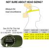imageDALIX Waning Crescent Moon Hat Mens Womens Astrology Baseball CapOlive