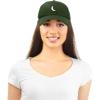 imageDALIX Waning Crescent Moon Hat Mens Womens Astrology Baseball CapOlive
