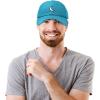 imageDALIX Waning Crescent Moon Hat Mens Womens Astrology Baseball CapTeal