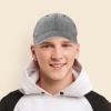 imageMens Vintage Pigment Dyed Washed Cotton Cap Adjustable HatHeavy Washed Black