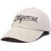 imageDALIX California Embroidered Dad Cap Cotton Baseball Hat Men WomenBeige
