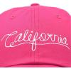 imageDALIX California Embroidered Dad Cap Cotton Baseball Hat Men WomenHot Pink