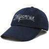 imageDALIX California Embroidered Dad Cap Cotton Baseball Hat Men WomenNavy Blue