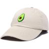 imageDALIX Green Avocado Hat Mens Womens Food Baseball CapBeige