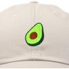 imageDALIX Green Avocado Hat Mens Womens Food Baseball CapBeige