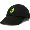 imageDALIX Green Avocado Hat Mens Womens Food Baseball CapBlack