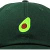 imageDALIX Green Avocado Hat Mens Womens Food Baseball CapDark Green