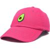 imageDALIX Green Avocado Hat Mens Womens Food Baseball CapHot Pink