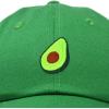 imageDALIX Green Avocado Hat Mens Womens Food Baseball CapKelly Green