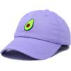 imageDALIX Green Avocado Hat Mens Womens Food Baseball CapLavender
