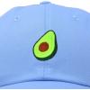 imageDALIX Green Avocado Hat Mens Womens Food Baseball CapLight Blue