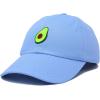 imageDALIX Green Avocado Hat Mens Womens Food Baseball CapLight Blue