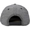 imageDALIX Premium Flat Bill Baseball Cap Structured Hat Snap Back ChambrayGray