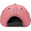 imageDALIX Premium Flat Bill Baseball Cap Structured Hat Snap Back ChambrayRed