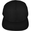 imageDALIX Premium Wool Blend Hat Flat Bill Cap Snapback Black Dark Gray Maroon LightBlack