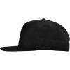 imageDALIX Premium Wool Blend Hat Flat Bill Cap Snapback Black Dark Gray Maroon LightBlack