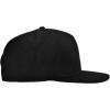 imageDALIX Premium Wool Blend Hat Flat Bill Cap Snapback Black Dark Gray Maroon LightBlack