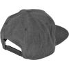 imageDALIX Premium Wool Blend Hat Flat Bill Cap Snapback Black Dark Gray Maroon LightDark Gray