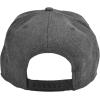 imageDALIX Premium Wool Blend Hat Flat Bill Cap Snapback Black Dark Gray Maroon LightDark Gray