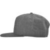 imageDALIX Premium Wool Blend Hat Flat Bill Cap Snapback Black Dark Gray Maroon LightDark Gray