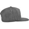 imageDALIX Premium Wool Blend Hat Flat Bill Cap Snapback Black Dark Gray Maroon LightDark Gray