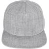 imageDALIX Premium Wool Blend Hat Flat Bill Cap Snapback Black Dark Gray Maroon LightLight Gray