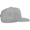 imageDALIX Premium Wool Blend Hat Flat Bill Cap Snapback Black Dark Gray Maroon LightLight Gray