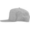 imageDALIX Premium Wool Blend Hat Flat Bill Cap Snapback Black Dark Gray Maroon LightLight Gray