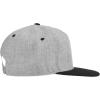 imageDALIX Premium Wool Blend Hat Flat Bill Cap Snapback Black Dark Gray Maroon LightLight GrayBlack